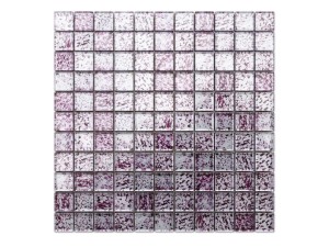 MOZAIKA SZKLANA FIOLET SILVER 30x30cm 8mm