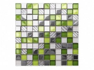 MOZAIKA SZKLANA GREEN FASHION 30x30cm 8mm