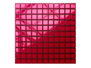 MOZAIKA SZKLANA RÓŻOWA MALINA 30x30cm 8mm