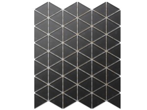 MOZAIKA SZKLANA TRIANGLE BLANKET CZARNA SOFT BLACK