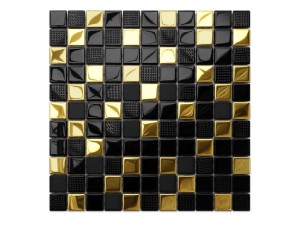 MOZAIKA SZKLANA VOLCANO D'ORO 30x30cm 6mm