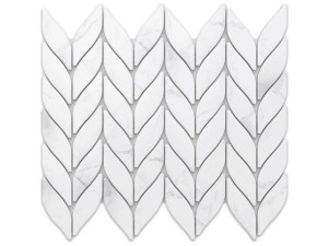 MOZAIKA CERAMICZNA BOTANIC CARRARA MATOWA