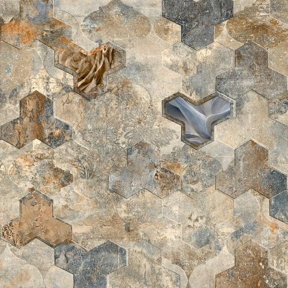 Gres decoracyjne z wzorami Absolut Keramika Santorini 60x60 kr 46795