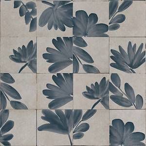 Marazzi Rice Grigio Decoro Blossom Lux 15x15 M9JD płytki cegiełki 141425