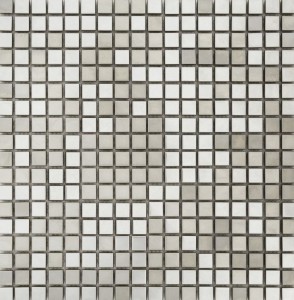 Mozaika złota czarna metal świecąca Dell Arte Royal Steel 30,5x30,5