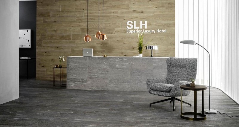 Płytki podłogowe gres szary kamień Marazzi Mystone Pietra di Vals Greige ML3F 60x120 40951