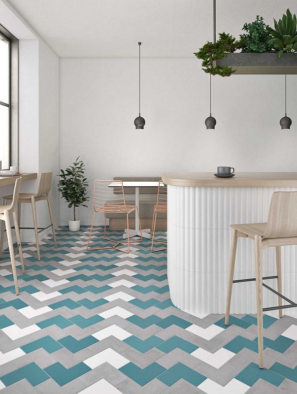 WOW Elle Floor White 18,5x18,5 płytka gresowa 165943