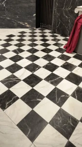 Antique Aurea Mix rect. 30X30 płytka marmuropodobna szachownica