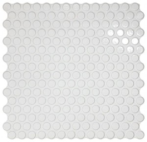 Realonda Penny Glossy White 31x31 mozaika dekoracyjna