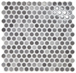 Realonda Penny Glossy Grey 31x31 mozaika dekoracyjna