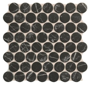 Realonda Circle Marquina 30,9x30,9 płytki mozaikowe gresowe