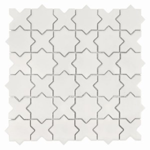Dunin House Loves Star and Cross Cotton Matt 30,2x30,2 mozaika gresowa dekoracyjna