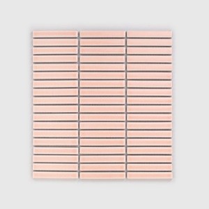 Raw Decor Stick Pink Połysk 28,4x25,4 mozaika dekoracyjna