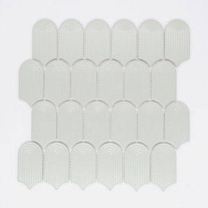 Raw Decor Wave Smokey Sage Matowy 28,8x29,75 mozaika dekoracyjna