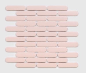 Raw Decor Eclair Cherie Pink Matowy 29,7x29,6 mozaika dekoracyjna