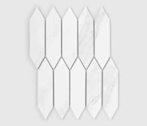 Raw Decor Heksalong Marble Mat 31,2x25 mozaika dekoracyjna