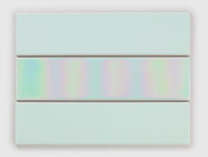 Raw Decor Metropolis Holo Green Połysk 6,5x26,5 mozaika ścienna dekoracyjna - zestaw 3 płytki