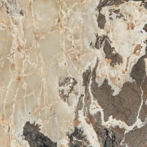 Florim Creative Design Onyx&More Golden Blend Satin 120x120 765921 imitacja kamienia