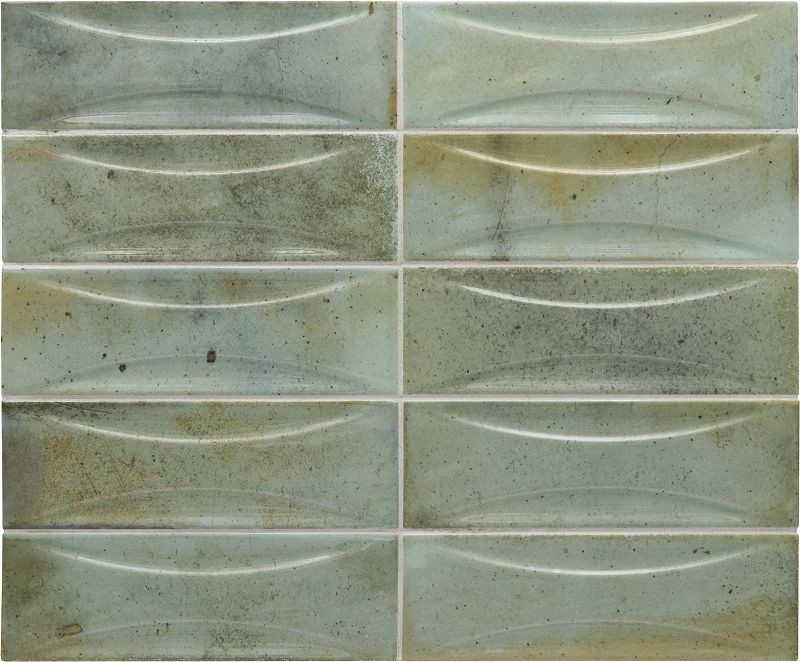Equipe Hanoi Arco Celadon 6,5x20 płytki cegiełki rustykalne dekoracyjne 127619