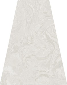 Arcana Spuma Frullato Panna 22,7x29 płytka imitująca beton w kształcie trapezu z efektem mieszania farby