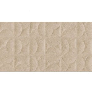 Argenta Nora Circle Cream 30x60 płytki betonowe gresowe