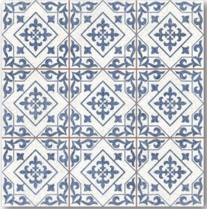 Dvomo by Peronda Nitro Cobalt Blue 33x33 płytki podłogowe patchworkowe