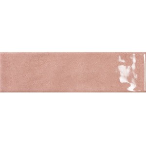 Ecoceramic Harlequin Rose 7x28 płytki ścienne rustykalne