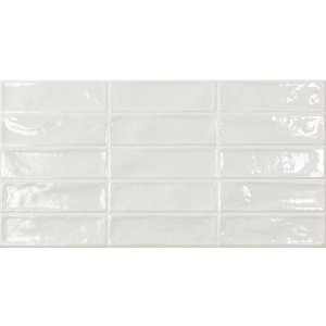 Ecoceramic Pool White 31,6x60 płytki ścienne rustykalne