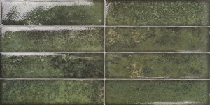 El Molino Dream Green Rect. 30x60 zielona płytka cegiełka