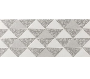El Molino Ines Triangle Mix-Gris Rect. 30x90 płytki ścienne dekoracyjne