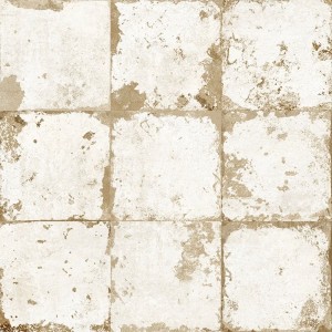 El Molino Memory Base Blanco Mat Rect. 58x58 rustykalna dekoracyjna płytka podłogowa