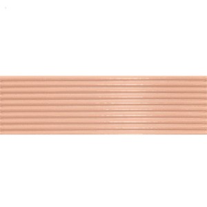Emil/Ergon Ceramica Abacus Cipria Plissè Lux 7,5x20 ELHJ ryflowane płytki ścienna