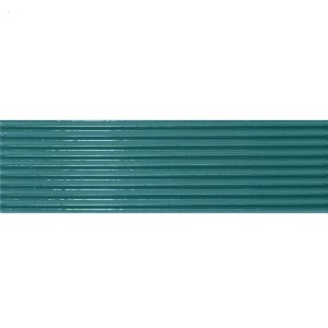 Emil/Ergon Ceramica Abacus Petrolio Plissè Lux 7,5x20 ELHL ryflowane płytki ścienna