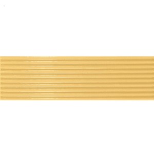 Emil/Ergon Ceramica Abacus Senape Plissè Lux 7,5x20 ELHK ryflowane płytki ścienna