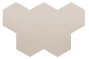 Equipe Coimbra Taupe 17,5x20 monokolorowa heksagonalna gresowa płytka podłogowa