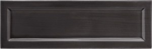 Equipe Island Frame Black 6,5x20 płytka ścienna monokolor