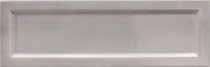 Equipe Island Frame Silver 6,5x20 płytka ścienna monokolor