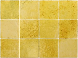 Equipe Menorca Lime 10x10 żółta płytka ścienna