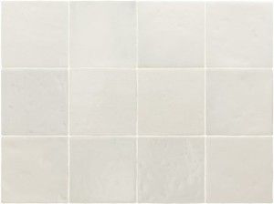Equipe Menorca White 10x10 biała płytka ścienna