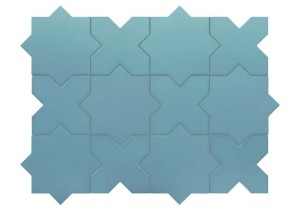 Equipe Porto Star Azure 16,8x16,8 płytka gresowa monokolor