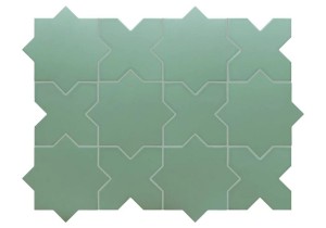 Equipe Porto Star Pickle Green 16,8x16,8 płytka gresowa monokolor