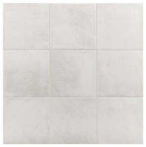 Equipe Raku White 10x10 płytka gresowa imitująca beton