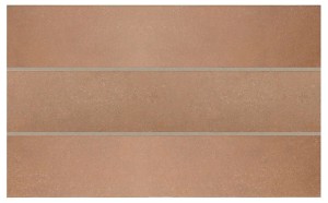 Equipe Stage Terracotta 6x30 gresowa płytka cegiełka imitująca jednolity kamień