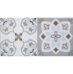 Fabresa Artisan Baza Blanco Decor Mix 10x20 płytki cegiełki dekoracyjne