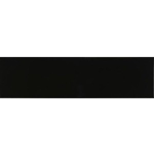 Fabresa Unicolor Plaqueta Negro 10x30 płytki cegiełki