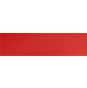 Fabresa Unicolor Plaqueta Rojo 10x30 płytki cegiełki