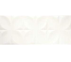 Fanal Albi Blanco Flor Rect 31,6x90 płytki ścienne dekoracyjne
