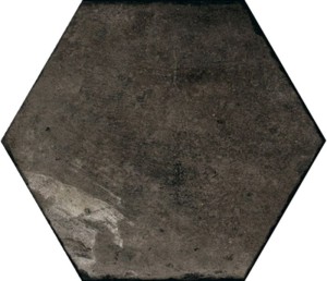 Fioranese Petite Esagona Nero Naturale 25x22 CF207EX płytki heksagonalne