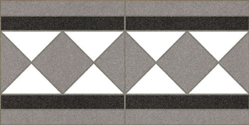 Vives Barnet Cenefa Basildon Blanco 15,8x31,6 płytki podłogowe gresowe 152514