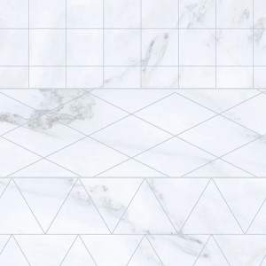 Gayafores Brick Velvet Geo Blanco 33,15x33,15 płytka dekoracyjna
